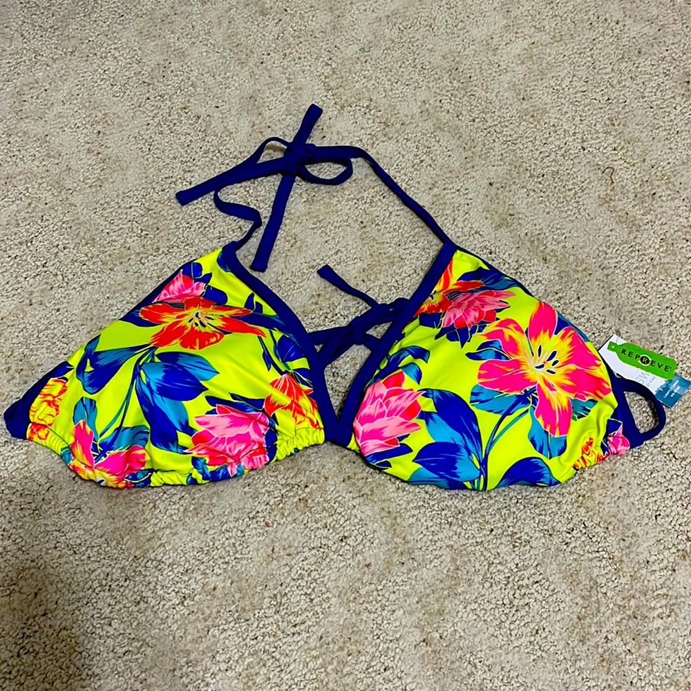 Lane Bryant lightly lined no wire swim top